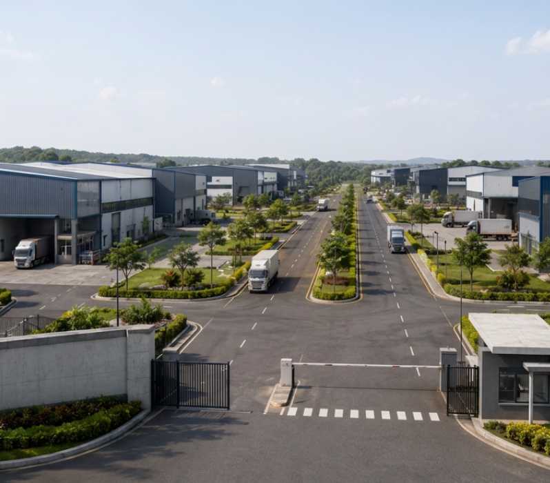 Well Separated Industrial Premises